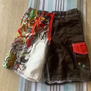 Old Navy Swim Trunks "6 Foot Barrel" XS